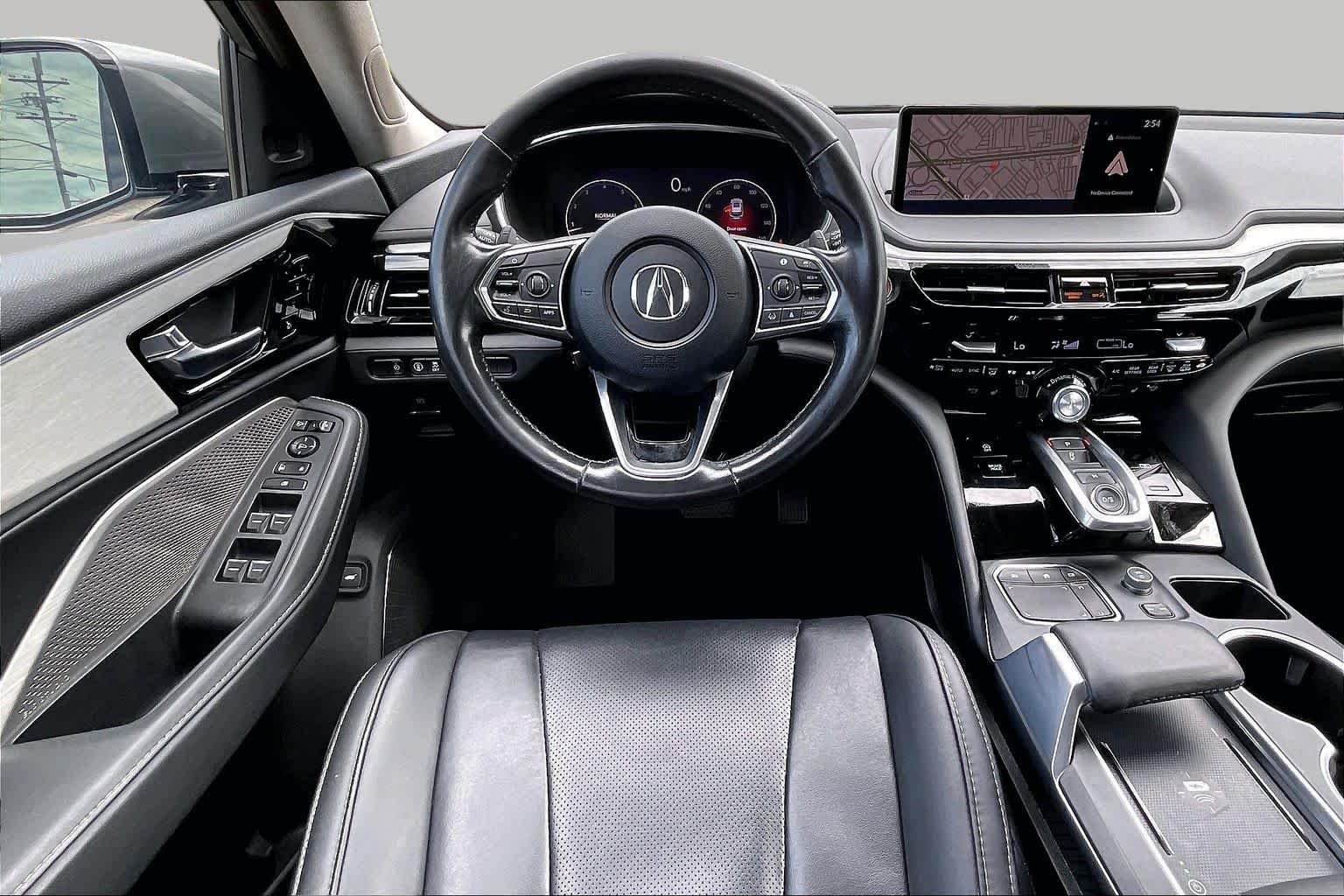 Used 2024 Liquid Carbon Metallic Acura w/Technology Package image 6