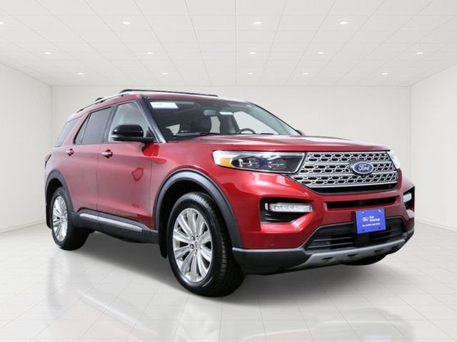 Certified Used 2021 Red Ford Limited image 1