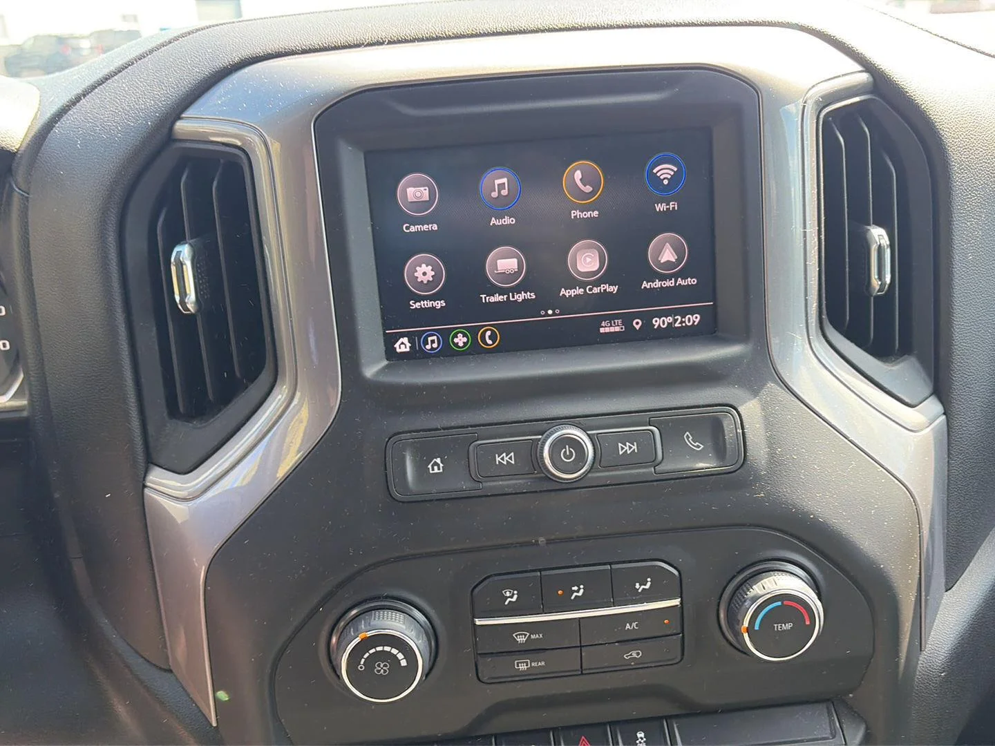 Used 2021 Cherry Red Tintcoat Chevrolet Custom Trail Boss image 7