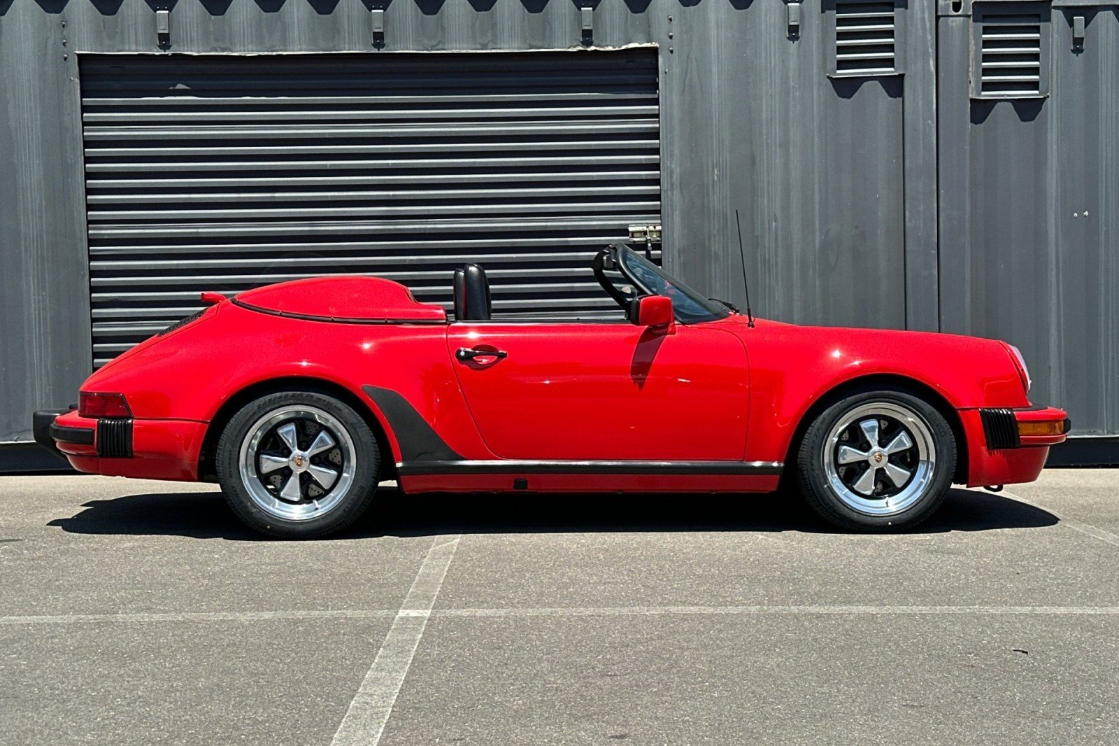 Used 1989 GUARDS RED Porsche Speedster image 9