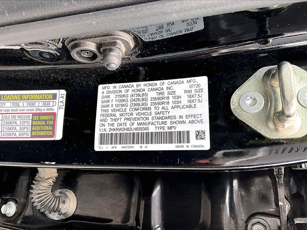 Used 2020 Black Honda EX-L image 32