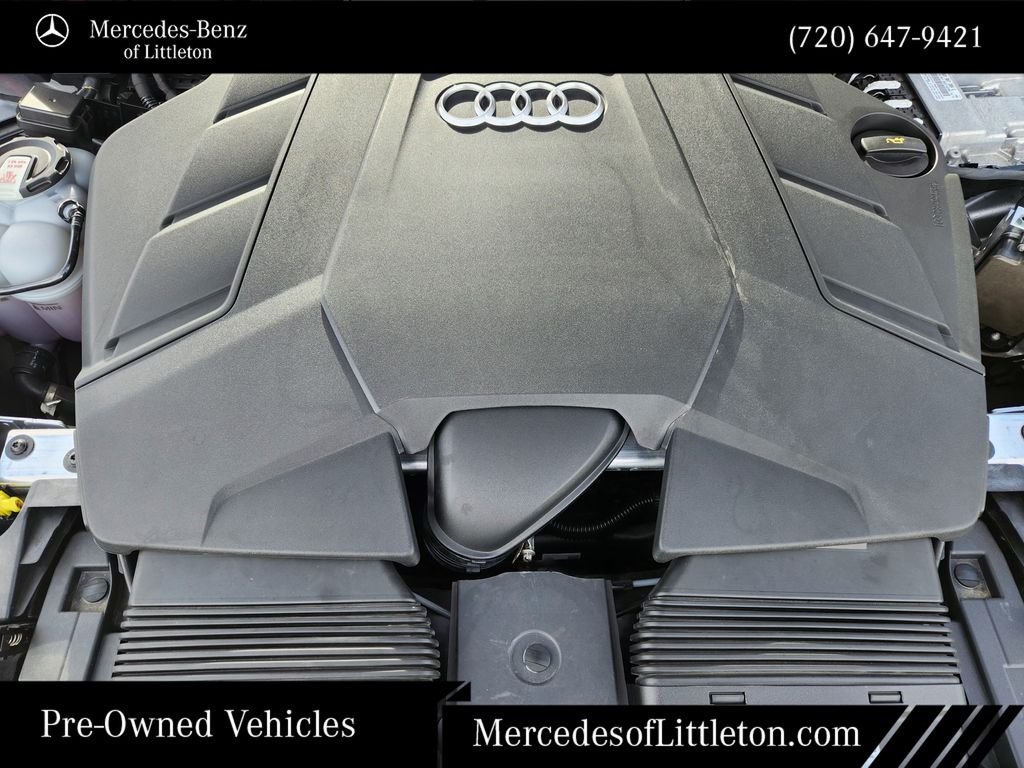 Used 2021 Silver Audi 55 Prestige image 30