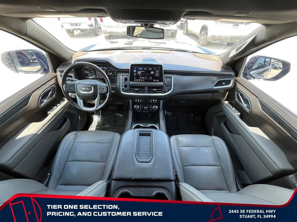 Used 2021 MIDNIGHT BLUE METALLIC GMC SLT image 15