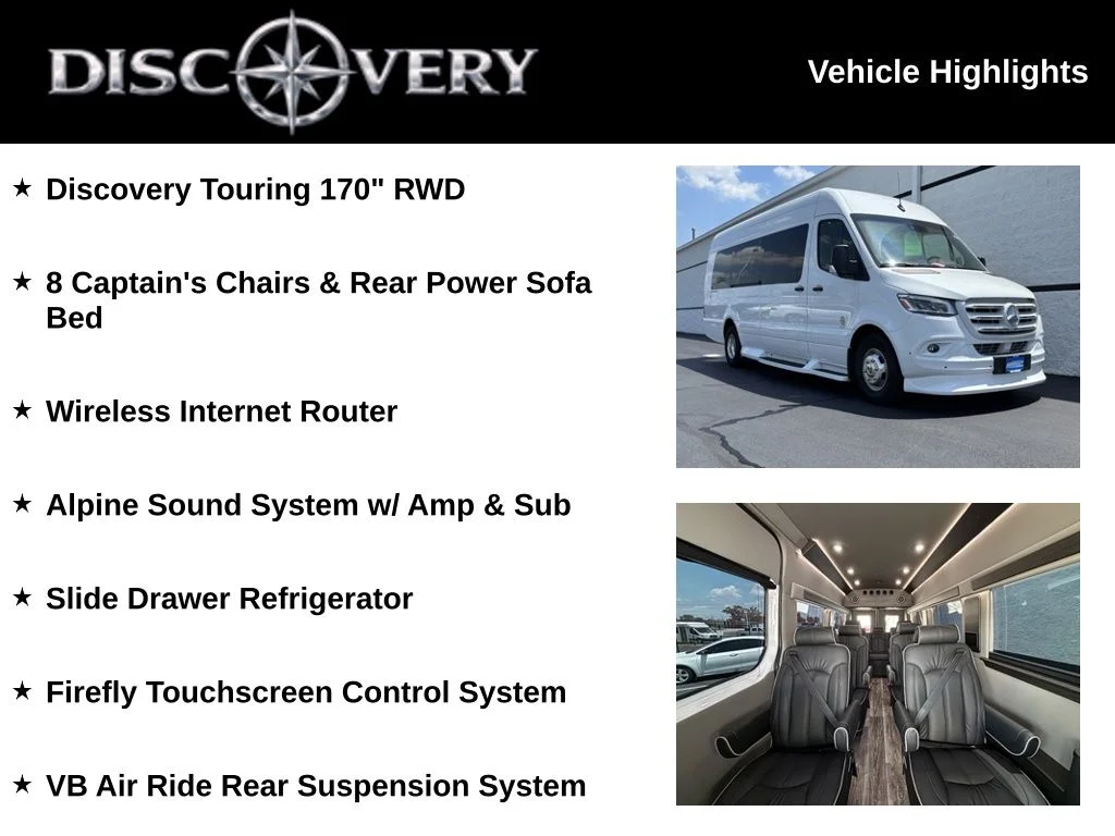 New 2026 White Mercedes-Benz Discovery Touring image 2