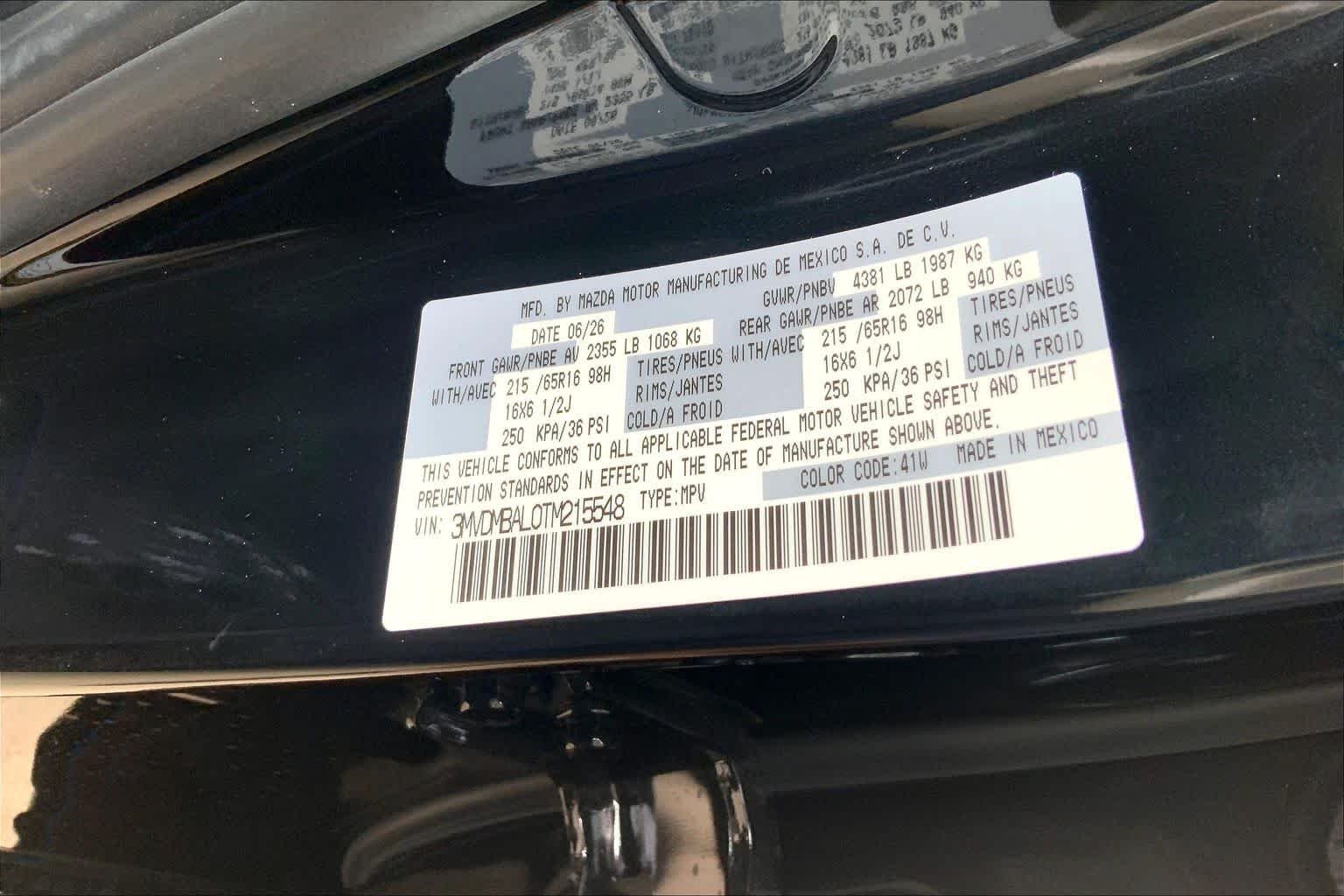 New 2026 Jet Black Mica Mazda 2.5 S AWD image 22