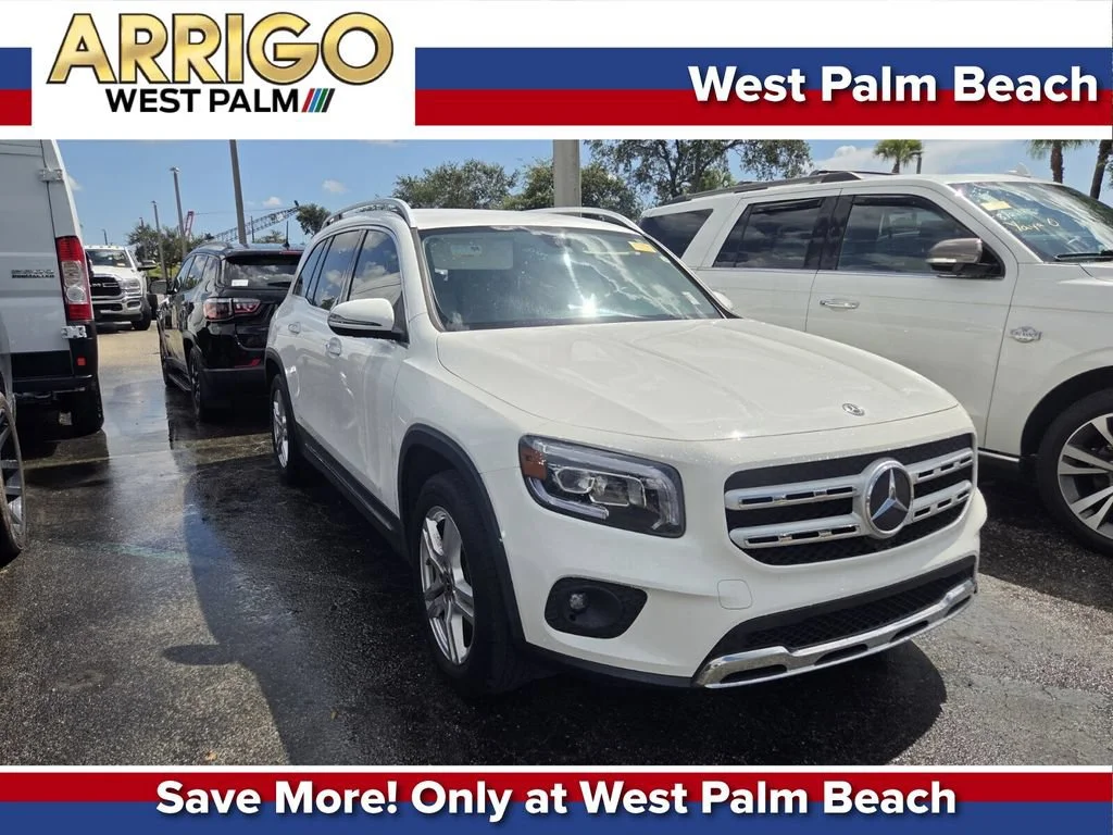 Used 2020 Digital White Metallic Mercedes-Benz GLB 250 image 1