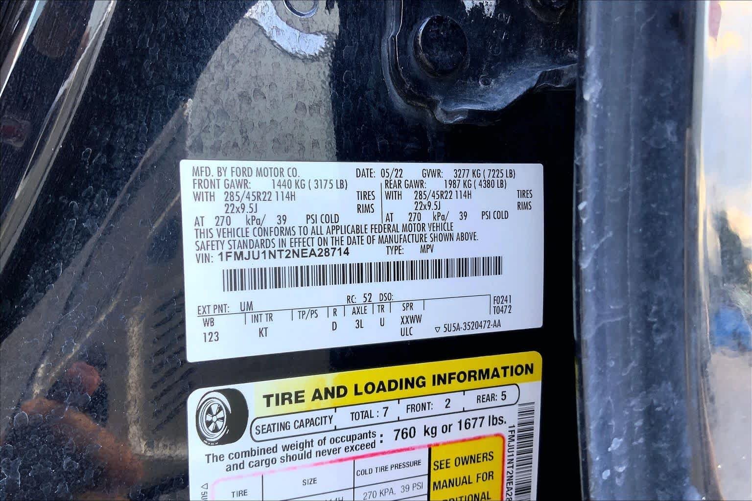 Used 2022 Agate Black Ford King Ranch image 36