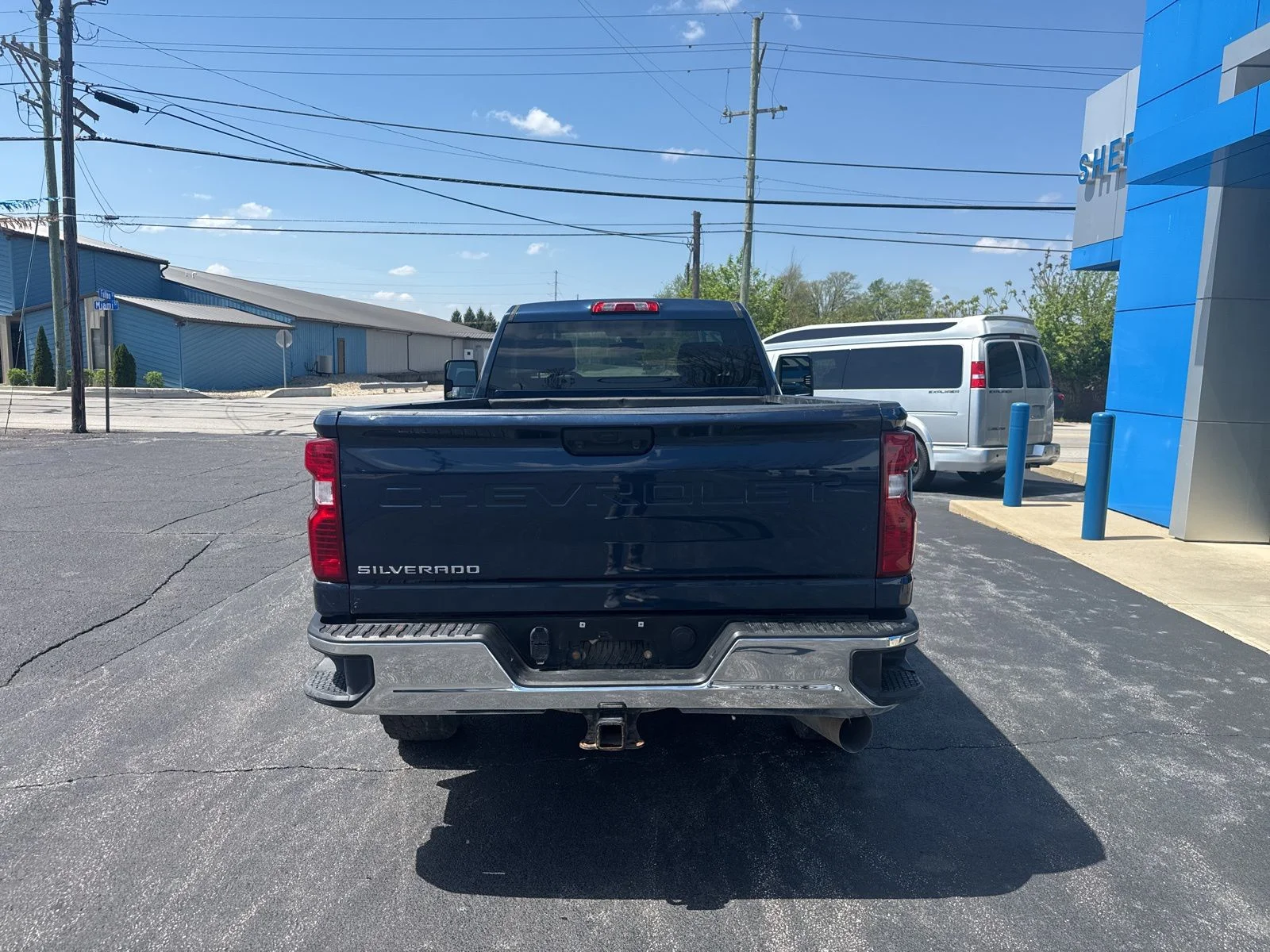 Used 2021 Blue Chevrolet Work Truck image 6