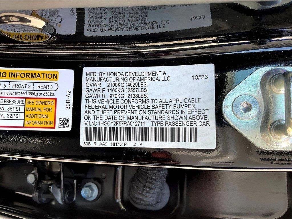 Used 2024 Black Honda Sport image 21