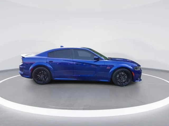 Used 2021 Blue Dodge R/T Scat Pack Widebody image 9