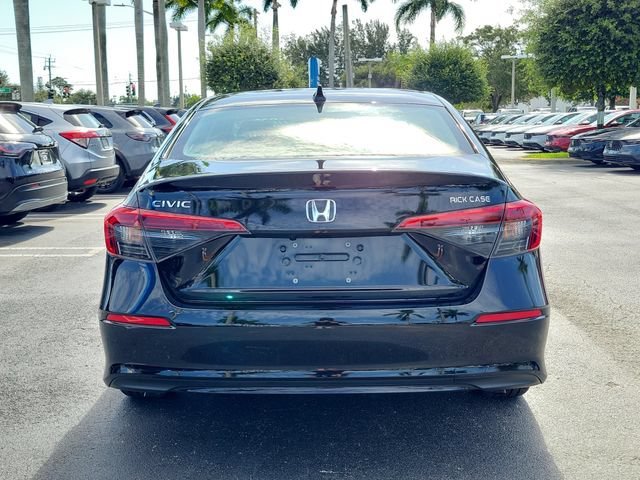 Certified Used 2024 Crystal Black Pearl Honda 1.5T 4D EX image 5