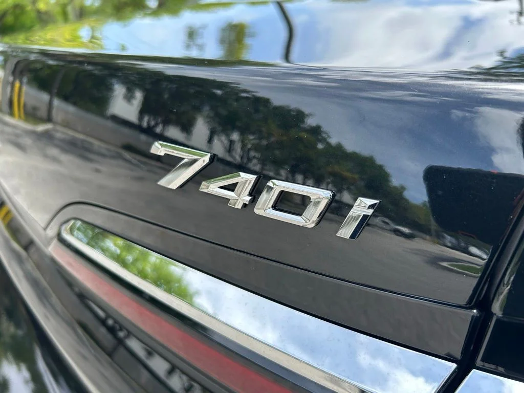 Certified Used 2025 Black BMW 740i xDrive image 46