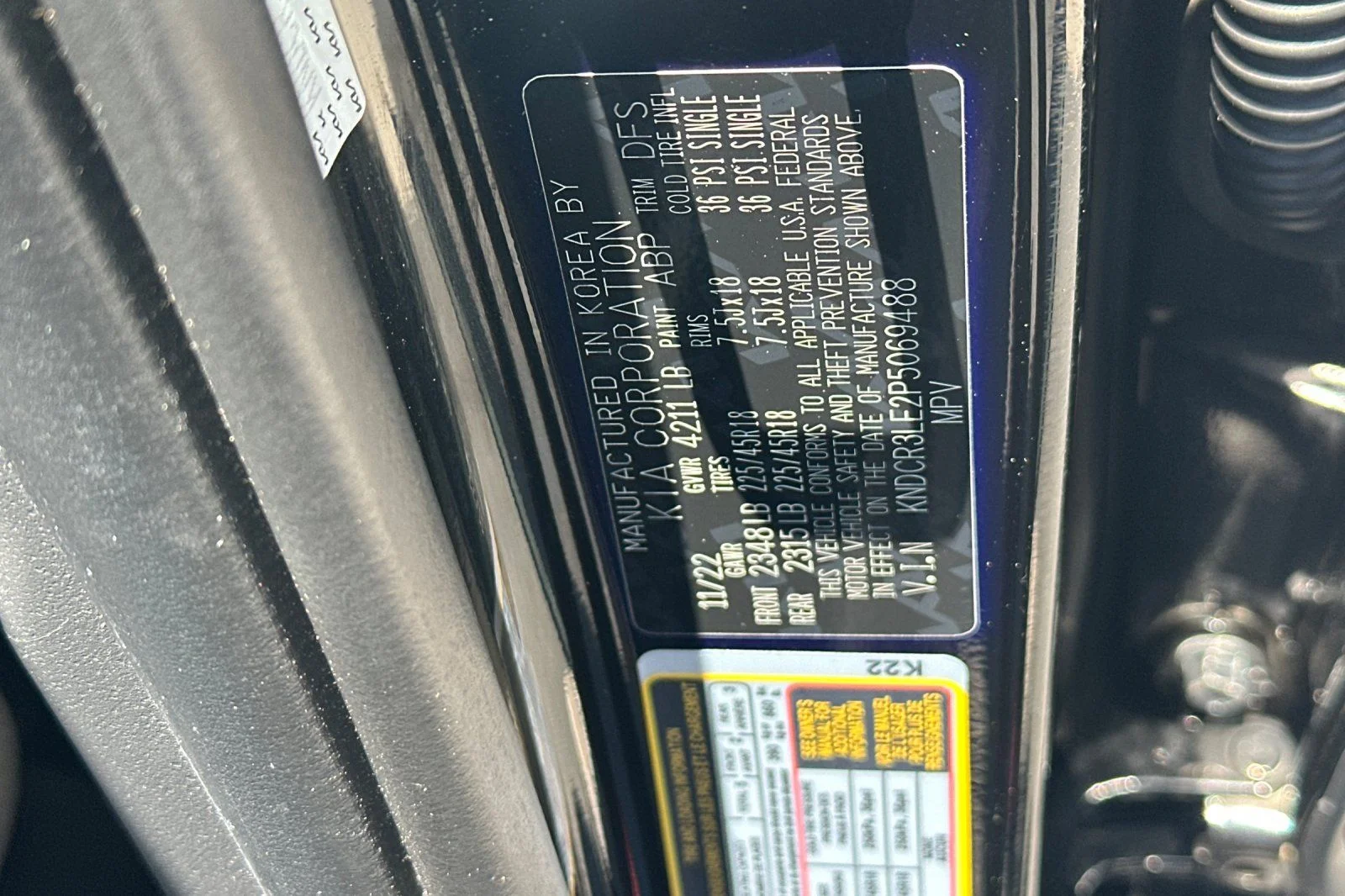 Certified Used 2023 Aurora Black Pearl Kia EX Touring image 29
