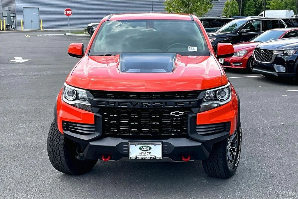 Used 2021 Orange Chevrolet ZR2 image 3