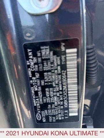 Certified Used 2021 Gray Hyundai Ultimate image 18