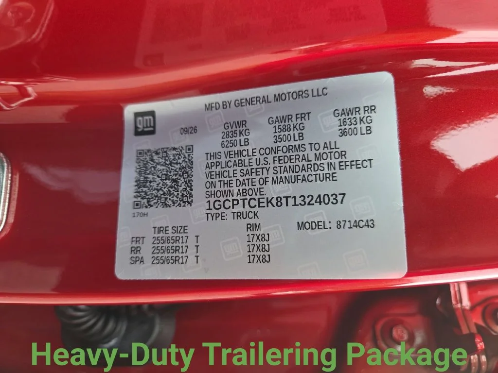 New 2026 Red Chevrolet LT image 23