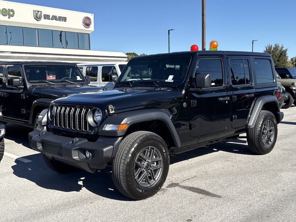 New 2026 Black Clear-Coat Exterior Paint Jeep Sport S image 9