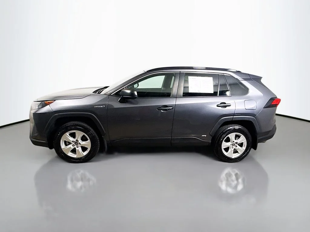 Used 2021 Magnetic Gray Metallic Toyota Hybrid LE image 4