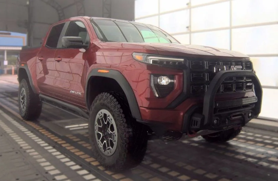 Used 2023 Red GMC AT4X image 1