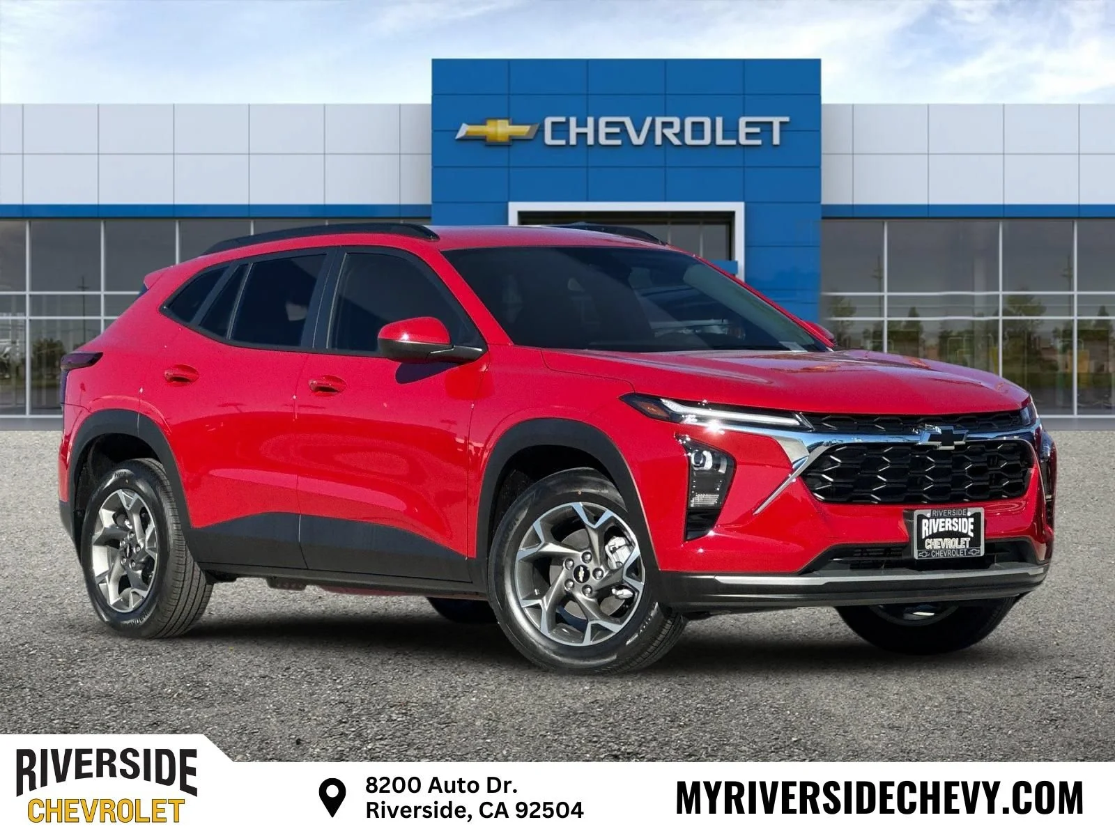 New 2026 Apex Red Chevrolet LT image 1