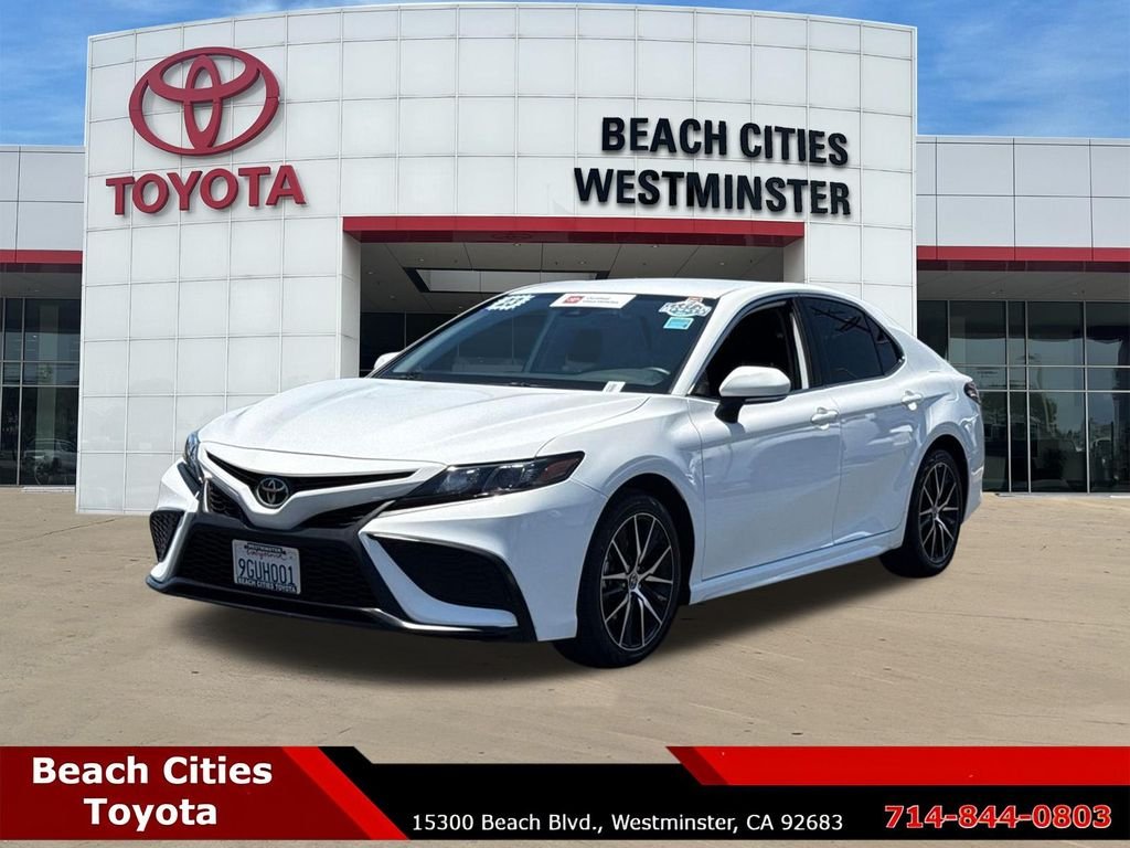 Certified Used 2023 White Toyota SE image 6