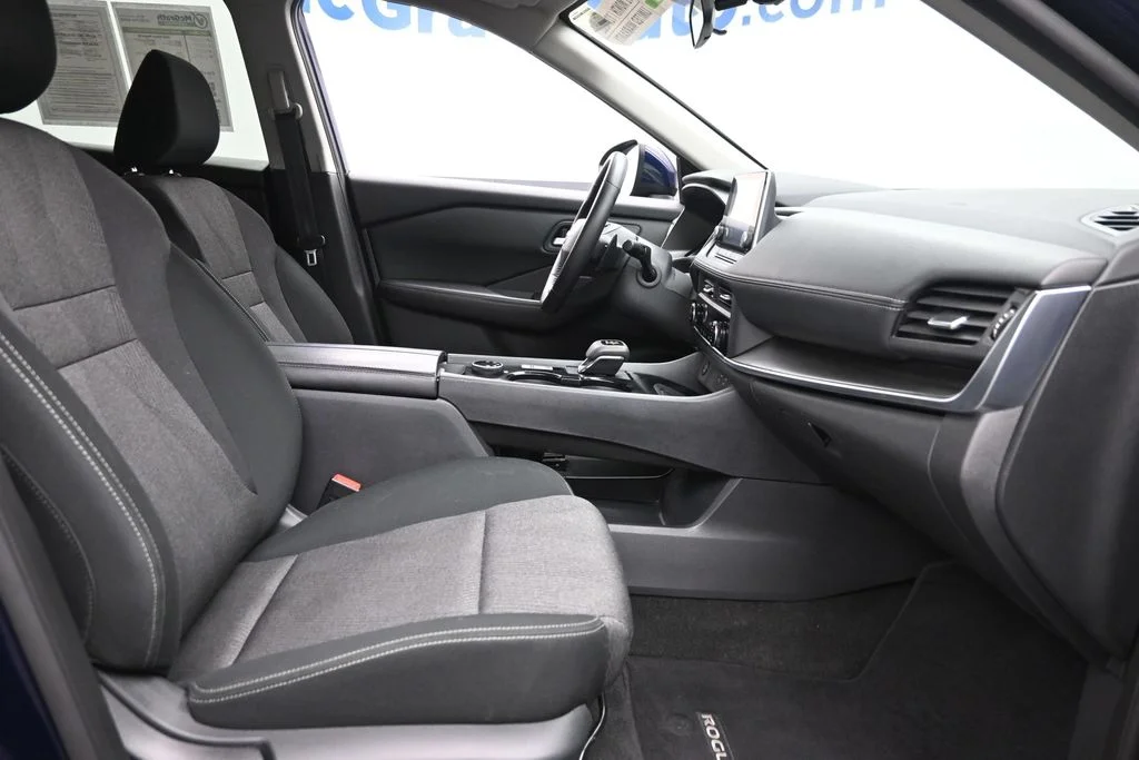 Certified Used 2025 Blue Nissan SV image 9