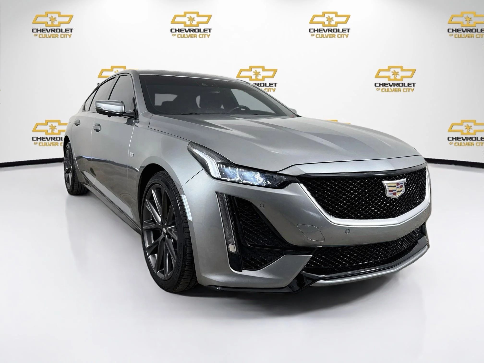 Used 2023 Argent Silver Metallic Cadillac Sport image 1