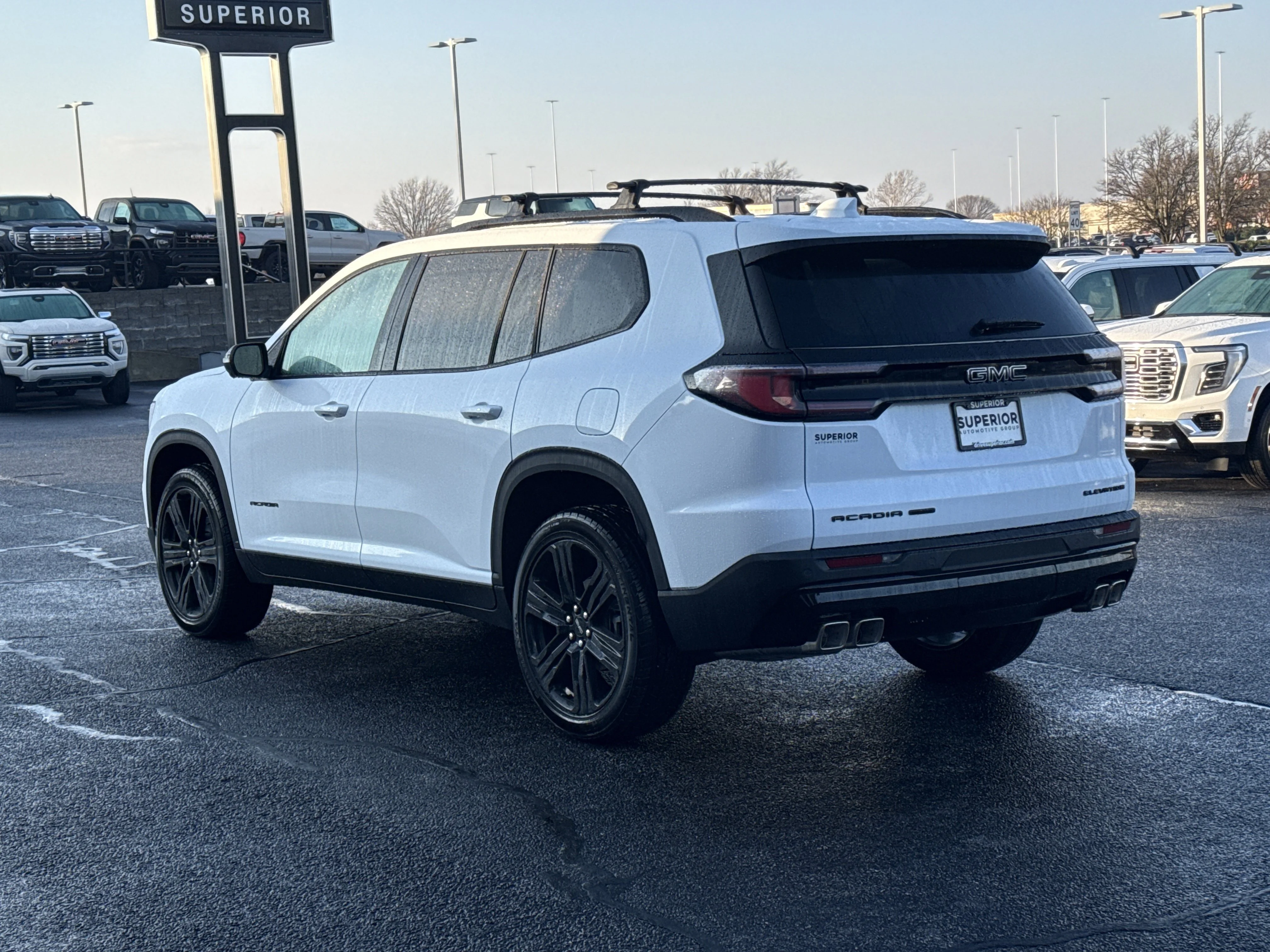 New 2026 Glacier White Tricoat GMC AWD Elevation image 13