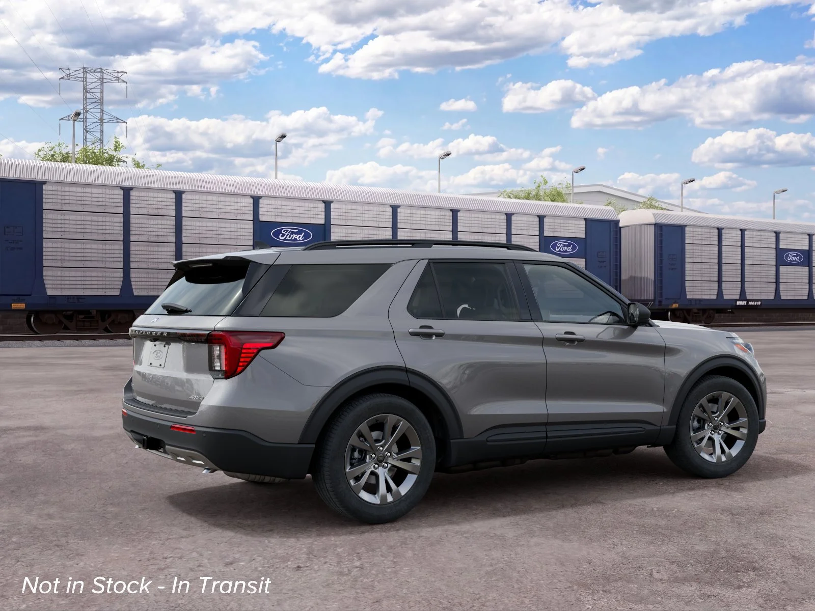 New 2027 Carbonized Gray Metallic Ford Active image 6