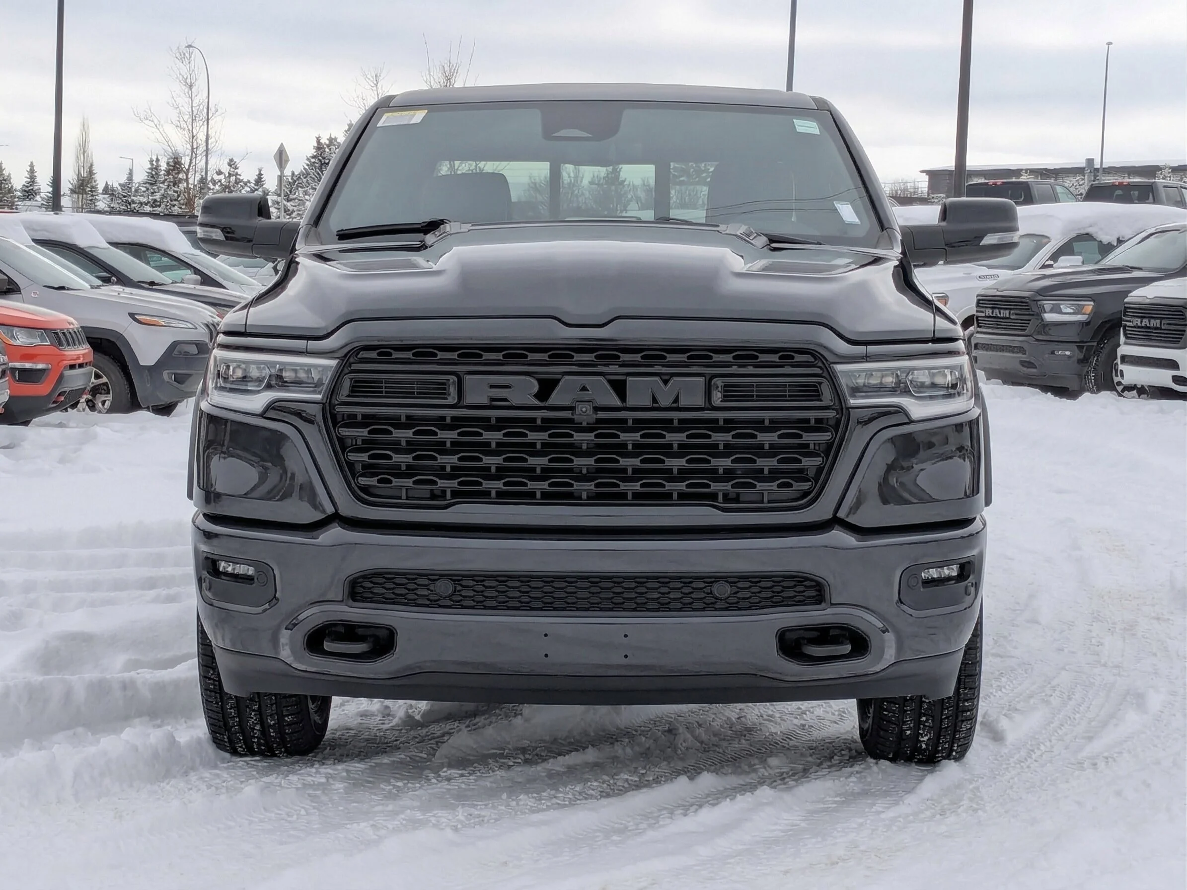 New 2026 Black RAM Limited - 5.7L HEMI V8 LEVEL 1 PKG PANO SUNROOF image 3