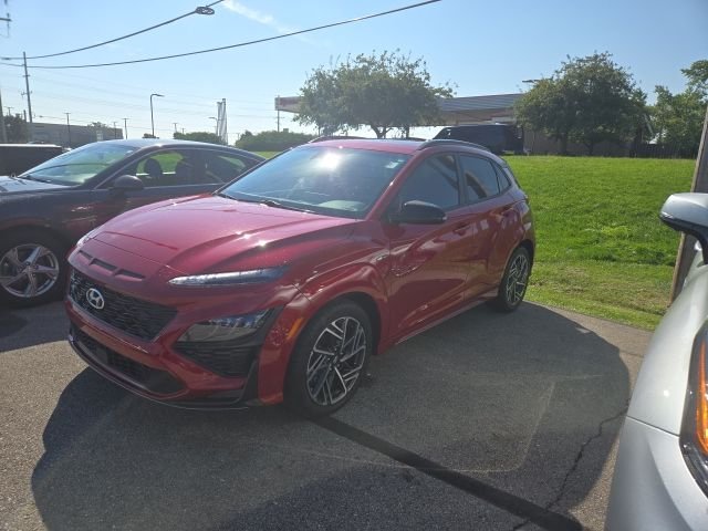 Certified Used 2022 Red Hyundai N Line image 2
