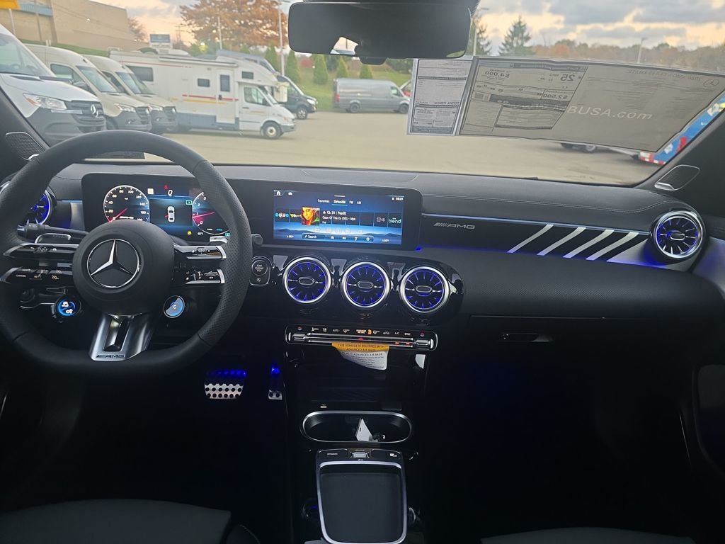 New 2026 Cosmos Black Metallic Mercedes-Benz AMG® CLA 35 4MATIC Coupe image 12