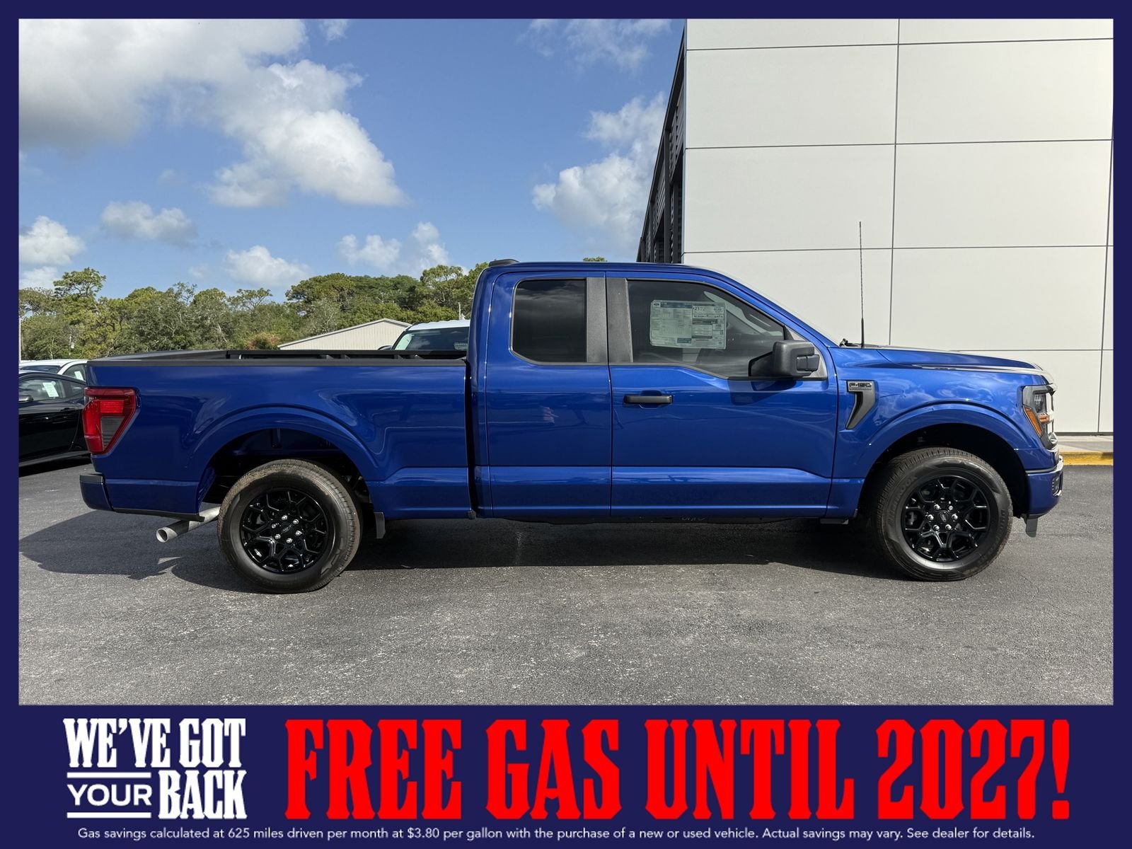 New 2026 Argon Blue Metallic Ford STX image 3