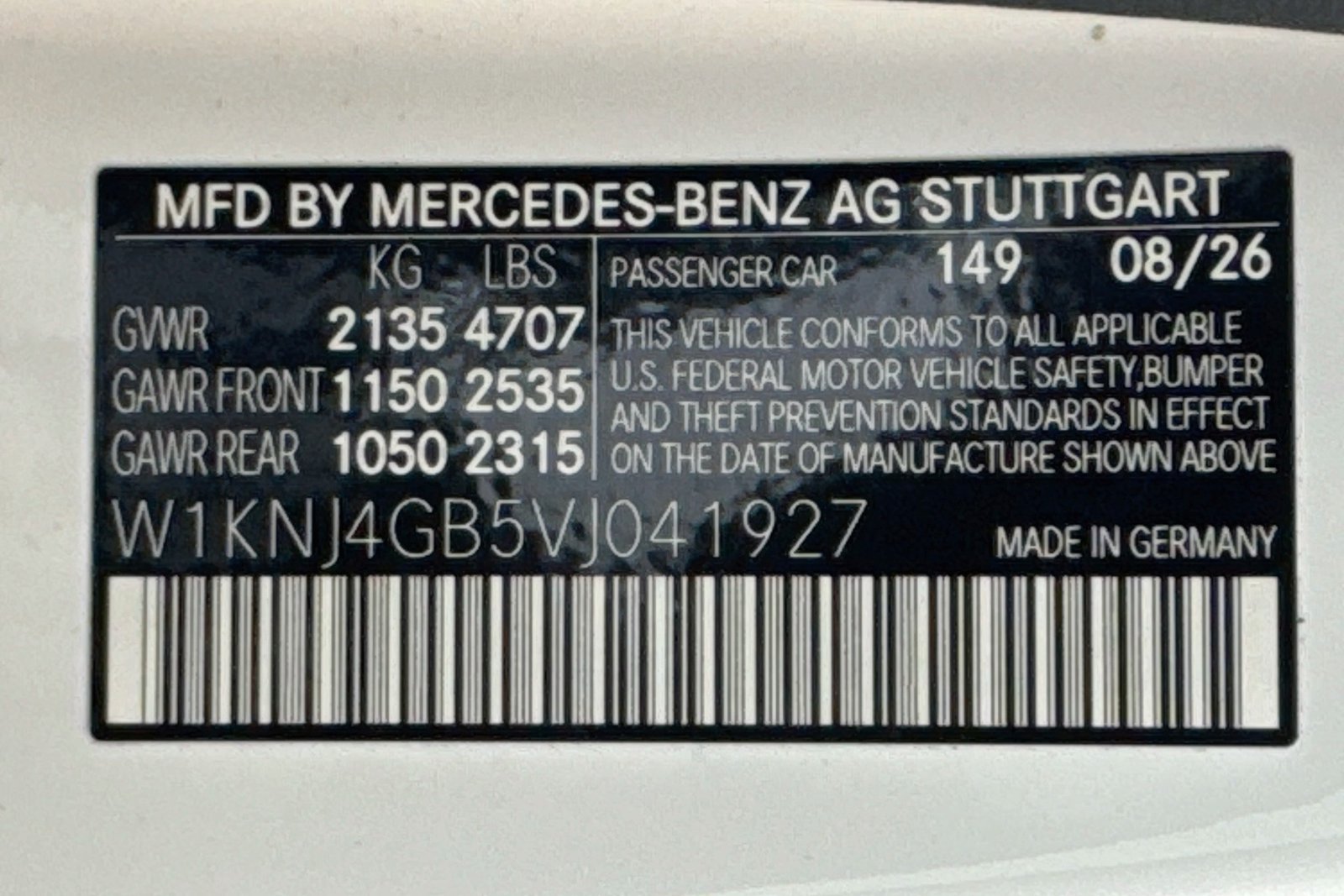 New 2027 Polar White Mercedes-Benz CLA 220 Hybrid image 29