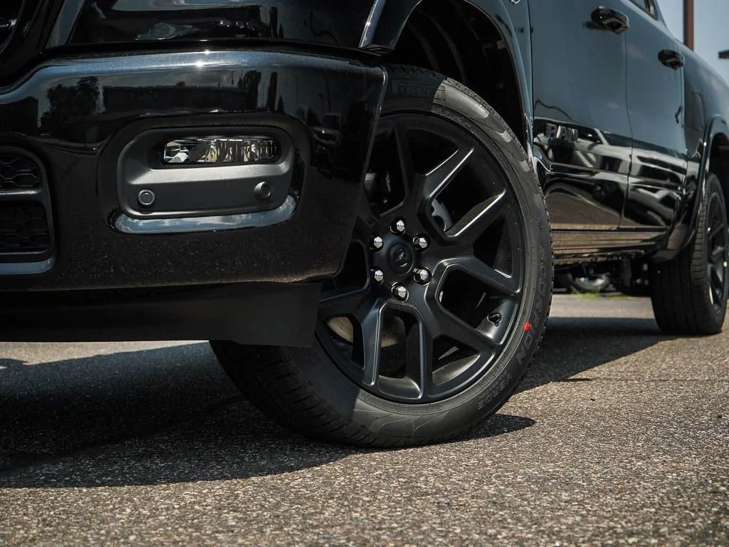 New 2026 Diamond Black Crystal Pearlcoat RAM LARAMIE image 6