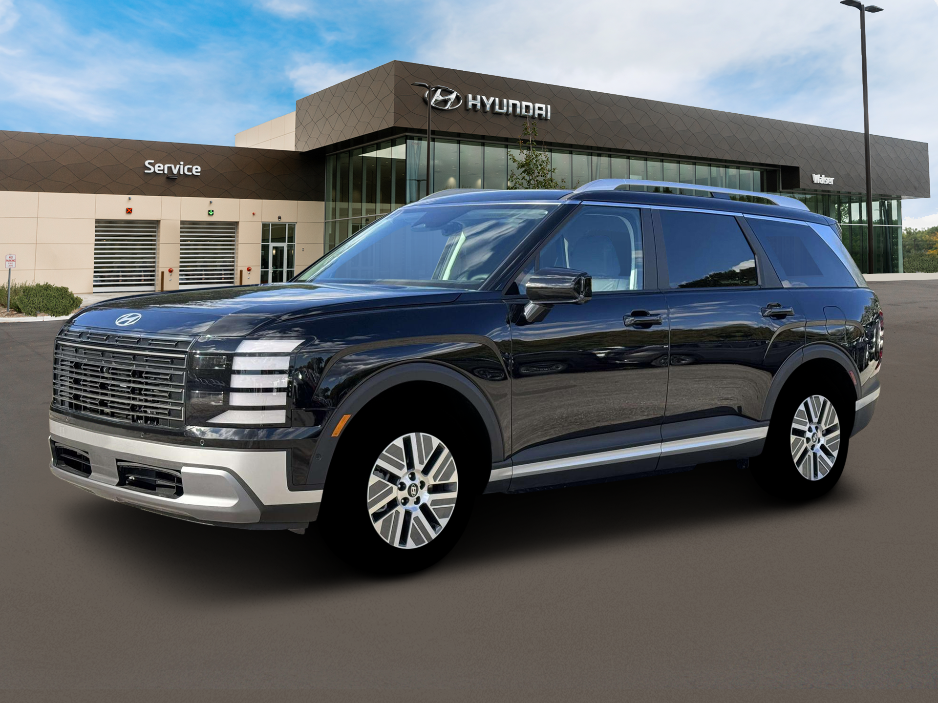 New 2026 Abyss Black Pearl Hyundai SEL Premium 8P AWD image 22