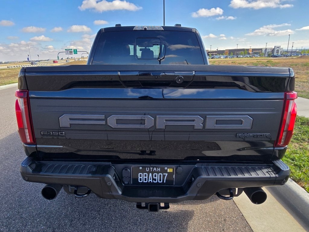 Used 2025 Agate Black Metallic Ford Raptor image 4