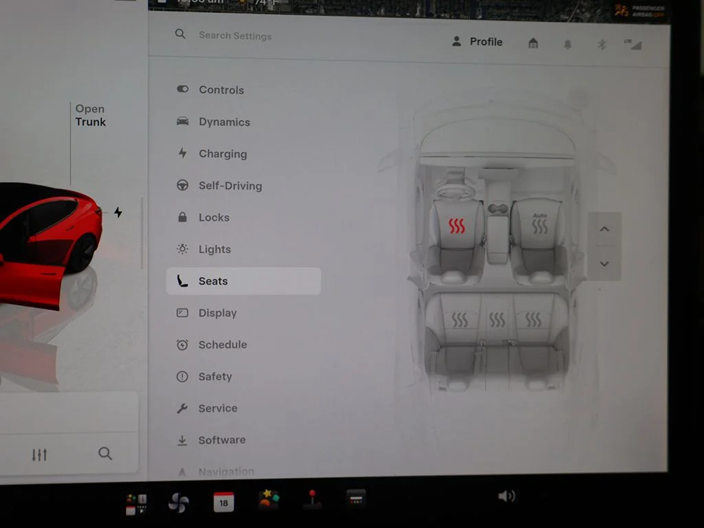 Used 2023 Red Tesla Base image 55