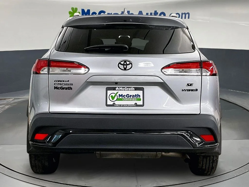 Used 2024 Silver Toyota Hybrid SE image 6
