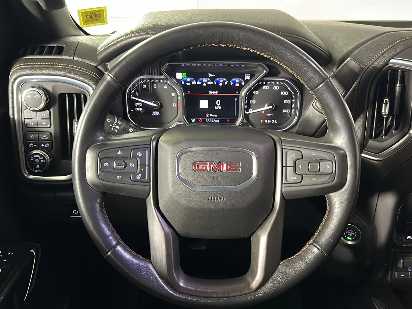 Used 2021 Dark Sky Metallic GMC AT4 image 38