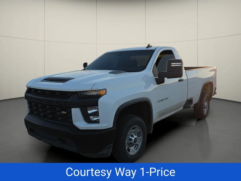 Used 2020 White Chevrolet Work Truck image 5