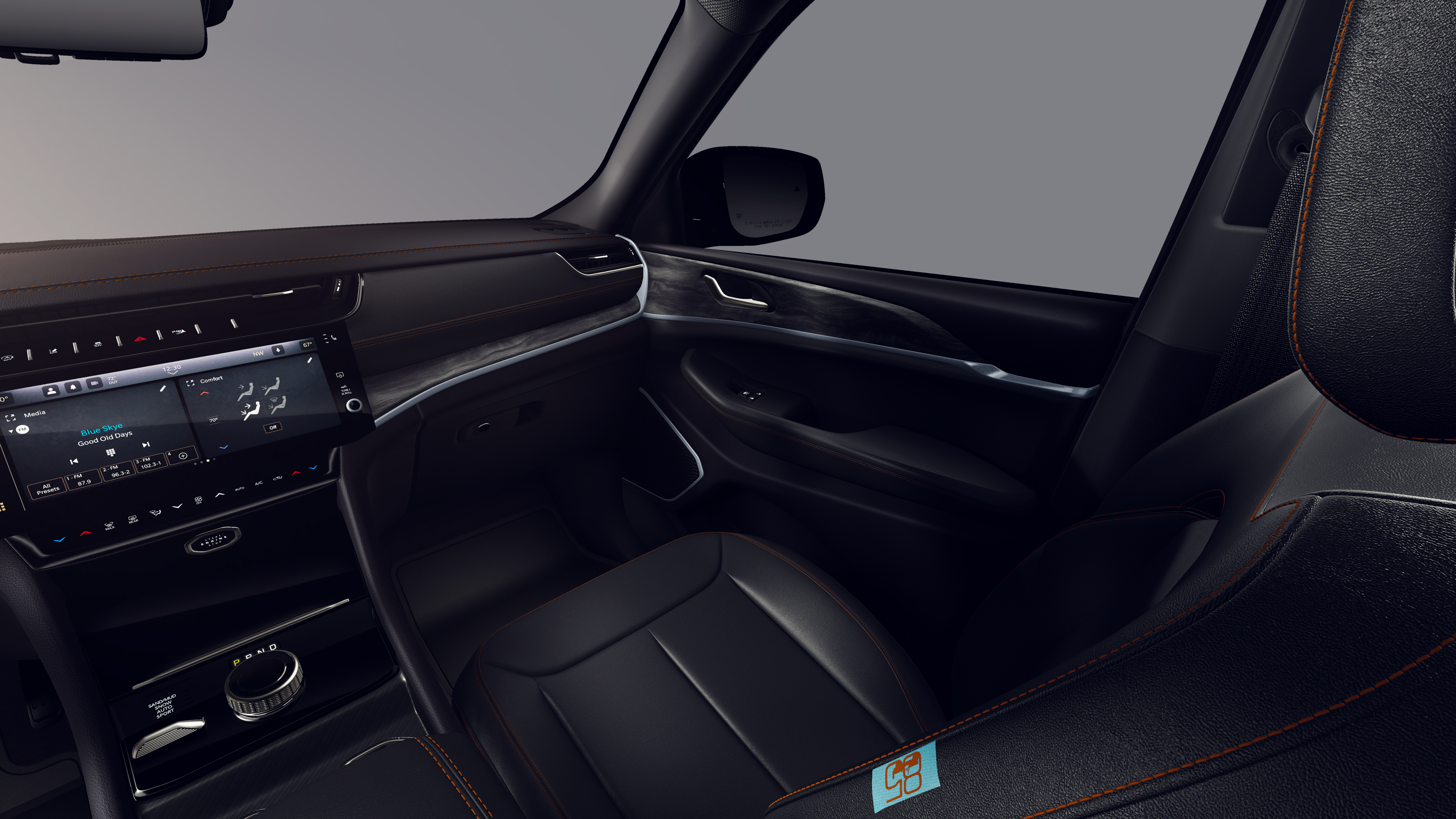 New 2026 Diamond Black Crystal Pearl-Coat Exterior Paint Jeep 85th Anniversary Edition image 19