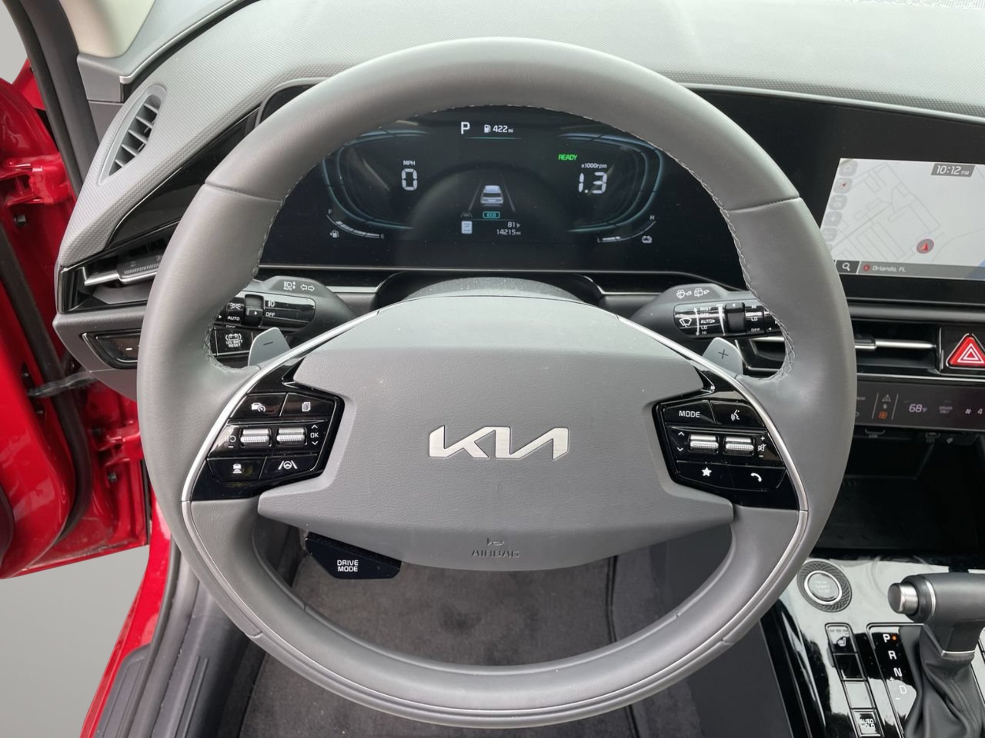 Used 2025 Runway Red Kia EX Touring image 27