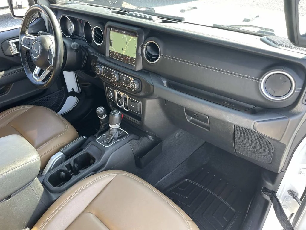 Used 2021 White Jeep Unlimited Sahara 4xe image 30