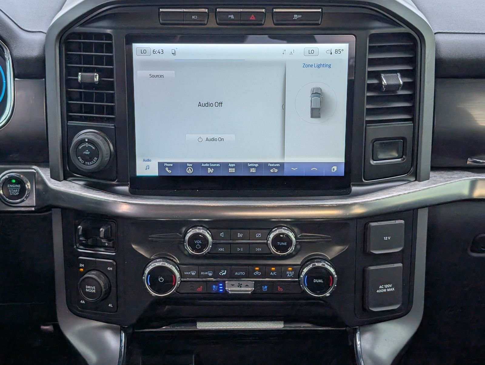 Used 2022 Agate Black Metallic Ford Lariat image 16