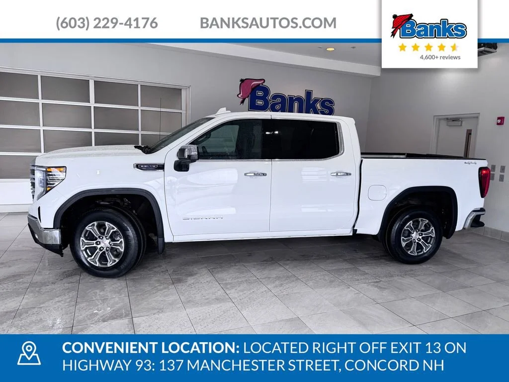 Certified Used 2025 Summit White GMC SLT image 6
