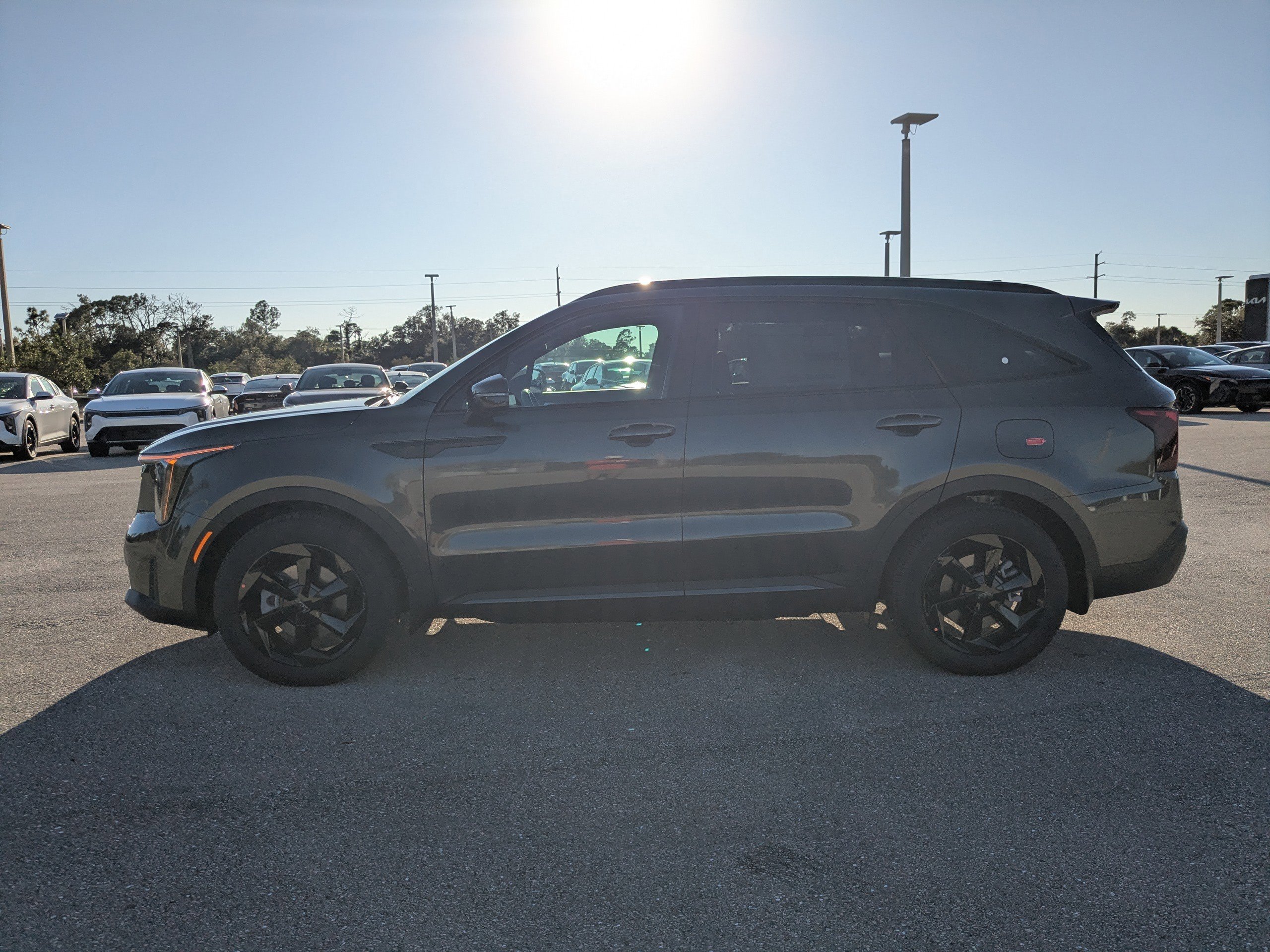 New 2026 Interstellar Gray Kia X-Line SX Prestige AWD image 8