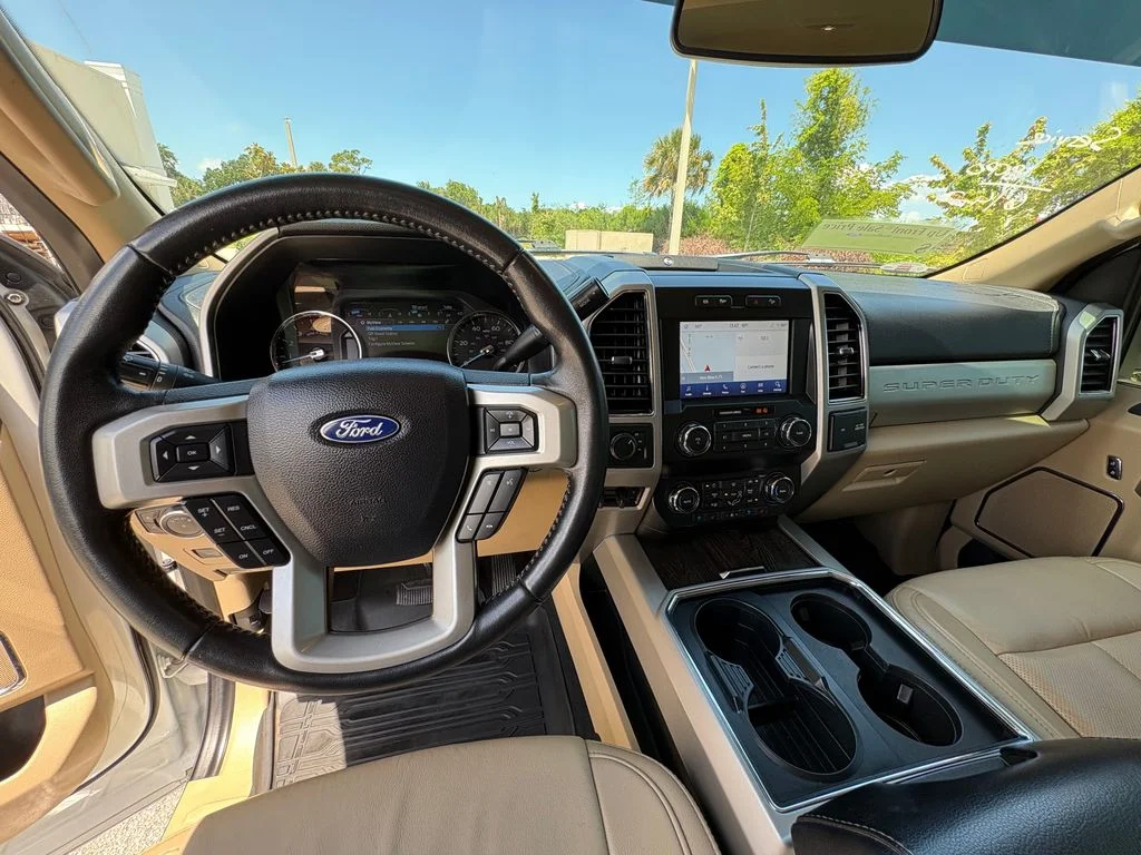 Certified Used 2021 White Ford Lariat image 7
