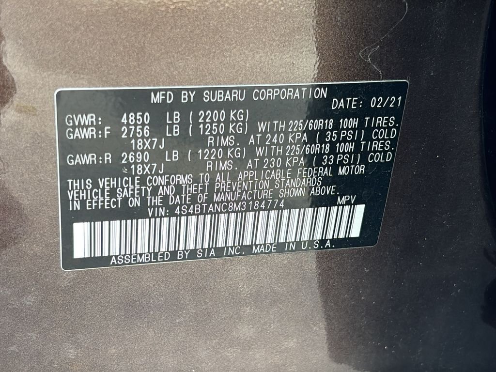 2021 Subaru Outback Limited - Photo 40