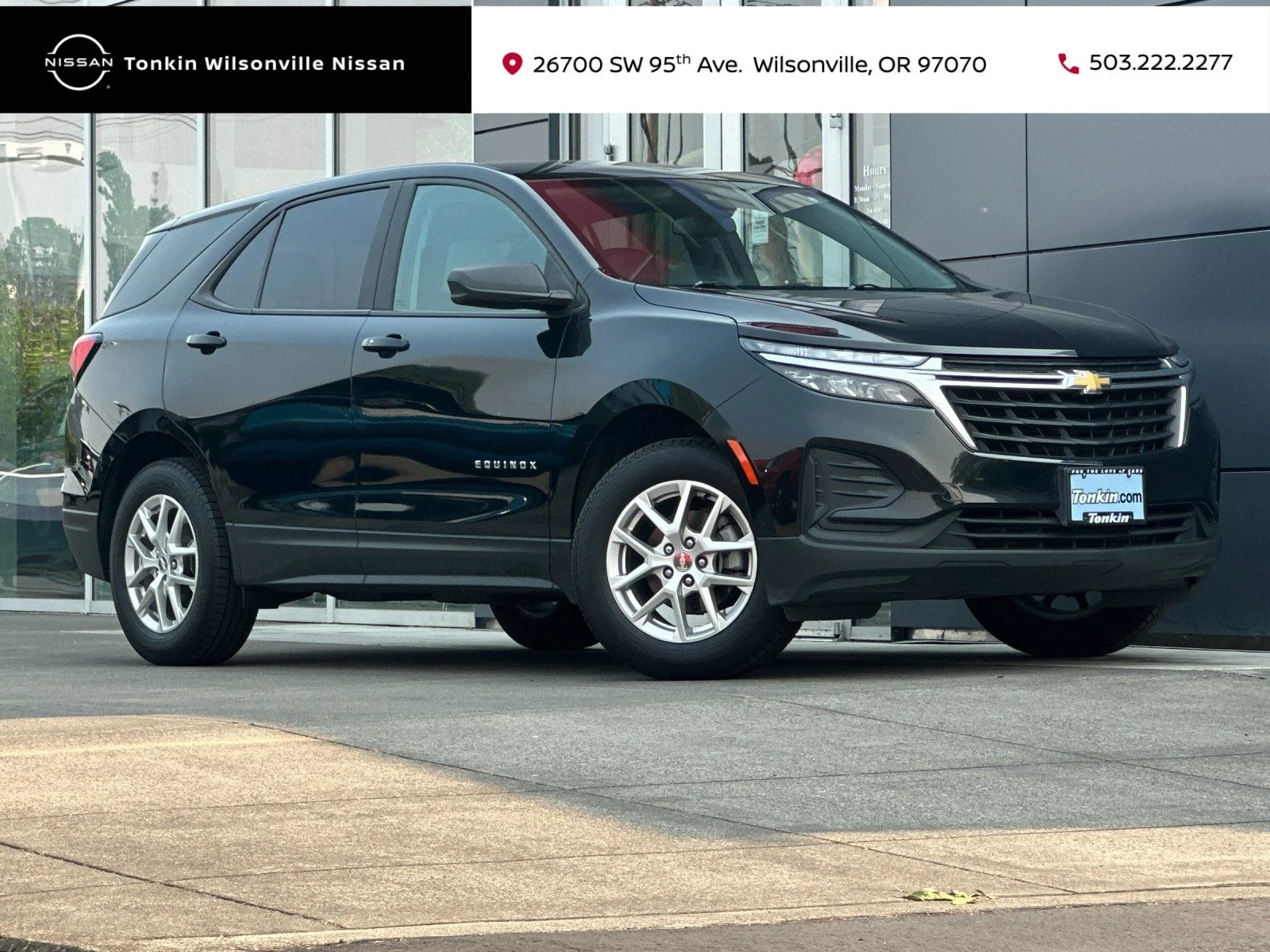 Used 2023 Mosaic Black Metallic Chevrolet LS image 1